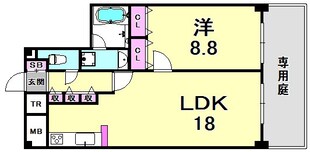 シャルム甲子園口の物件間取画像